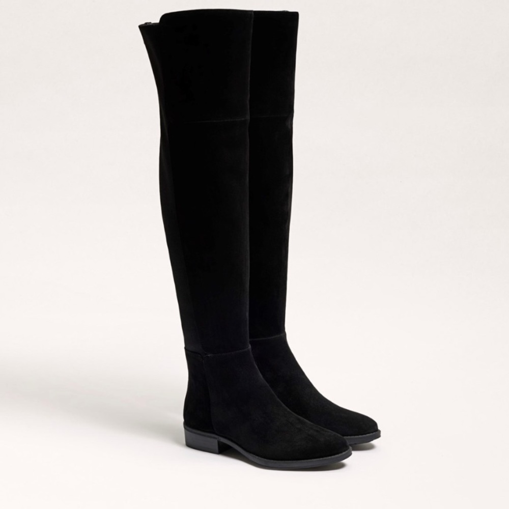 Sam Edelman Pam Tall Boot Black Suede